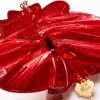 Red pomegranate-shaped decorative items for home furnishings, creative soft furnishings for living rooms and bedrooms Application Scenario